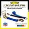 Tie 4 Safe 2 x 10' Combo Ratchet & Axle Strap s, WLL- 3,333 lbs., PK8 RT42-10-PK-8 - alternate 4